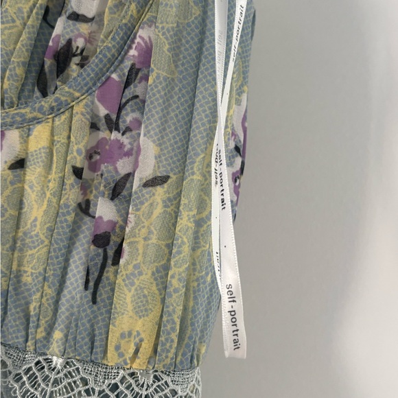 Self-Portrait Multicolor Floral Dress - Picture 5 of 5